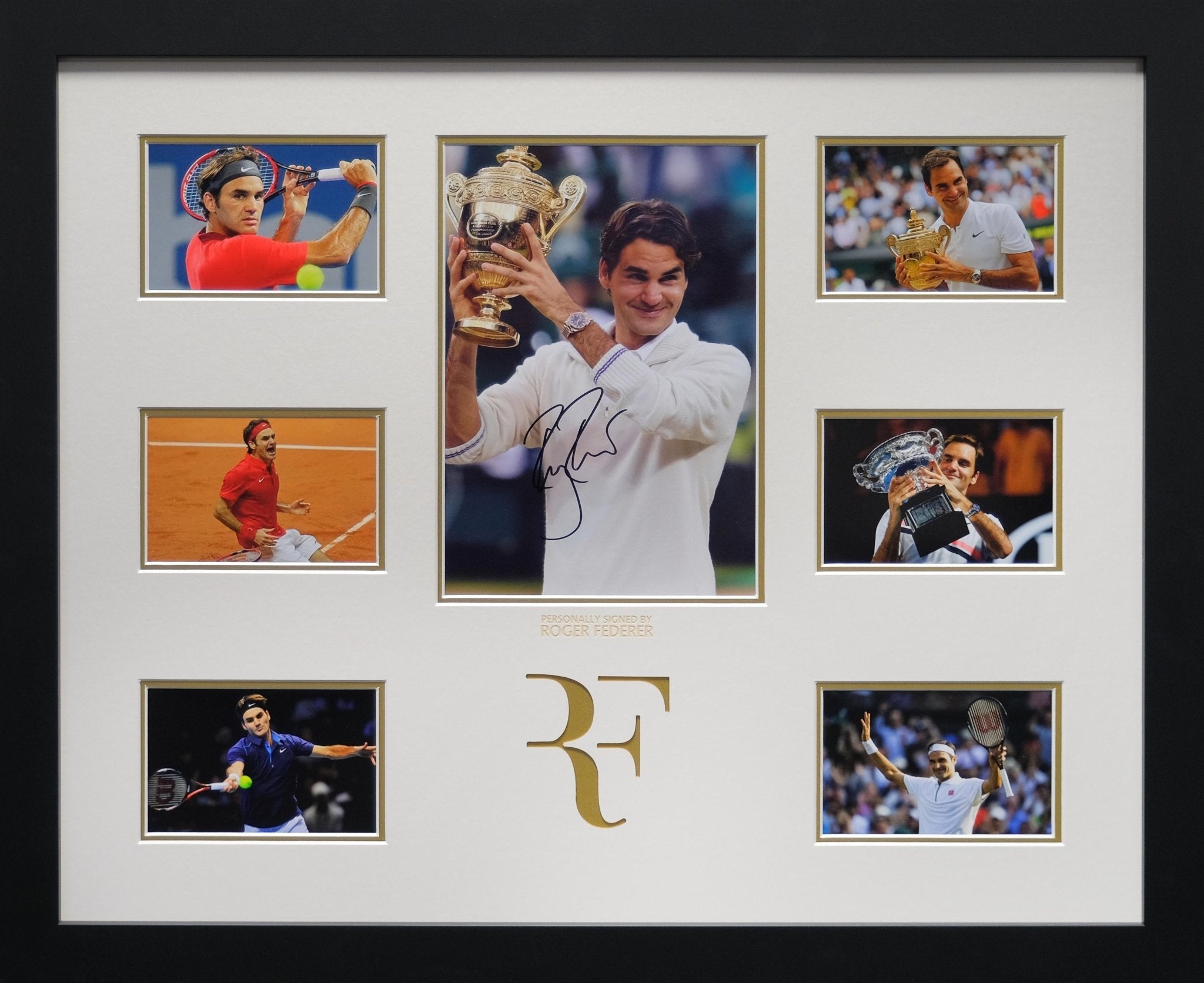 Roger Federer Signed Photo Display - Memorabilia Framers Shop
